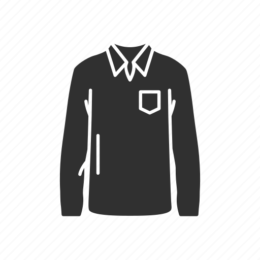 Clothing, fashion, garment, longsleeve, polo shirt, shirt icon - Download on Iconfinder