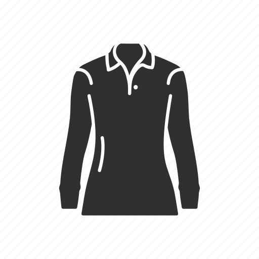 Blouse, clothing, dress, garment, longsleeve, polo icon - Download on Iconfinder