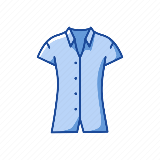 Blouse, clothing, fashion, garment, polo, shirt icon - Download on Iconfinder