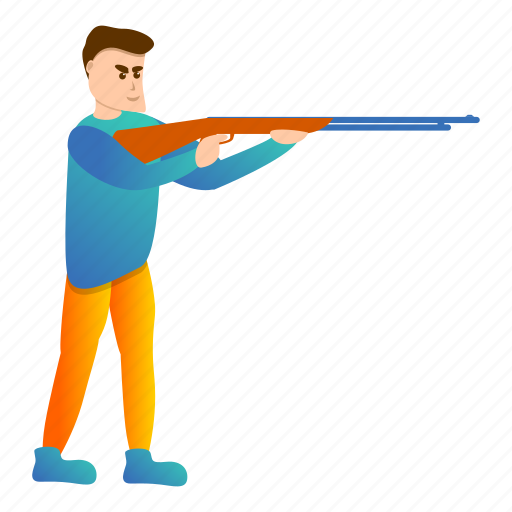 Man, shooting, shotgun, sport icon - Download on Iconfinder