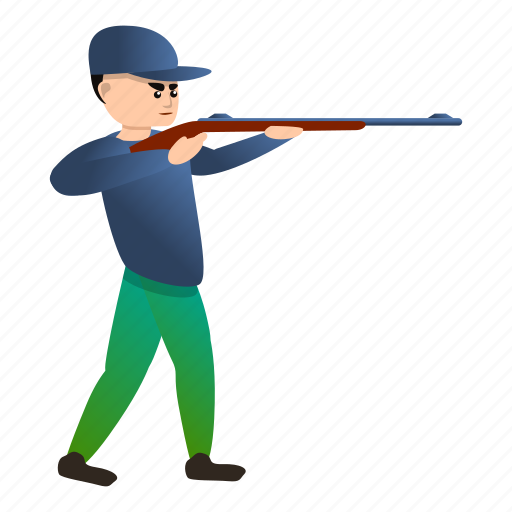 Man, person, rifle, shooting icon - Download on Iconfinder