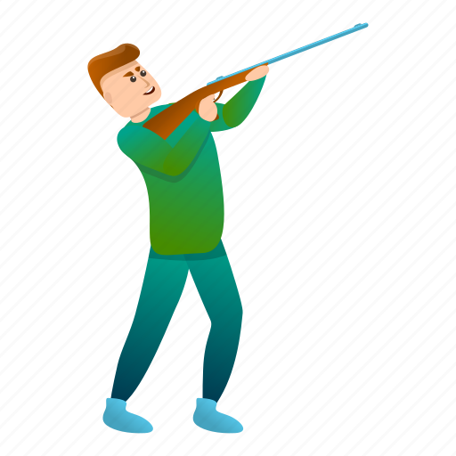 Hunter, man, person, shooting icon - Download on Iconfinder