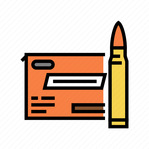 Centerfire, rifle, ammo, shooting, weapon, accessories icon - Download on Iconfinder