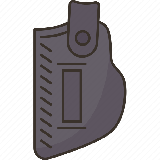 Gun, holster, belt, firearm, protection icon - Download on Iconfinder
