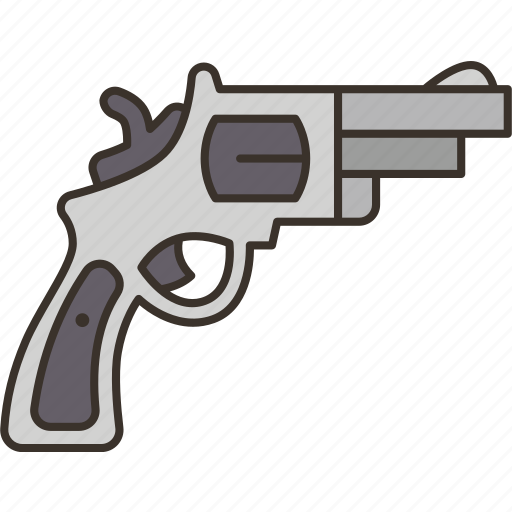 Gun, revolver, pistol, firearm, weapon icon - Download on Iconfinder