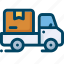 box, delivery, shipping, shop, transport, truck, vehicle 