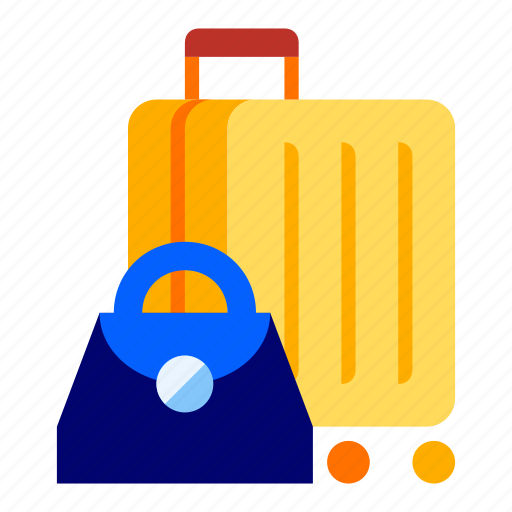 Bags, luggage, baggage, suitcase, office icon - Download on Iconfinder