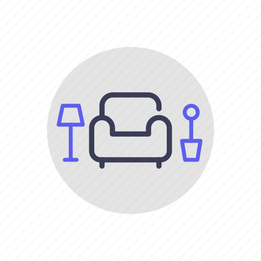 Sofa, furniture, bench, shop, shopping icon - Download on Iconfinder