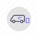 van, automobile, vehicle, shop, shopping