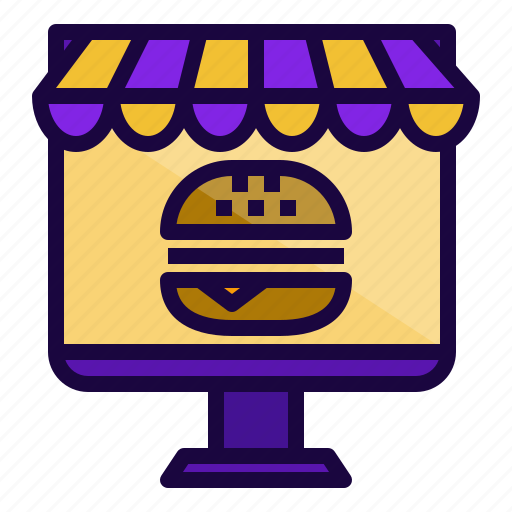Online, shop, food, shopping, computer, ecommerce icon - Download on Iconfinder