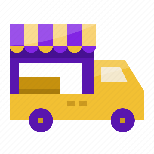 Market, shop, store, food, truck, car icon - Download on Iconfinder