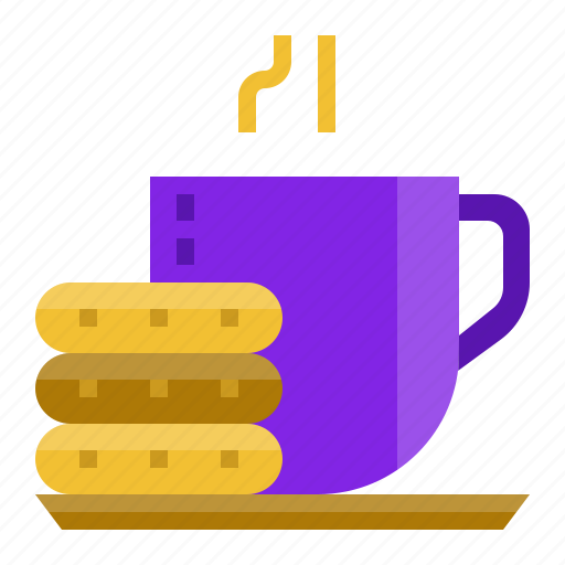 Hot, drink, cookie, coffee, tea, shop, cafe icon - Download on Iconfinder