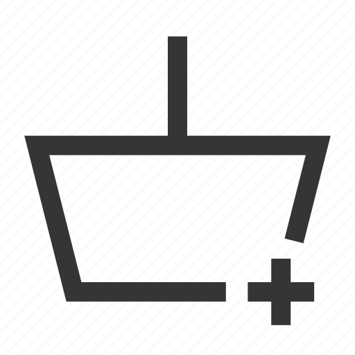 Shop, shopping, basket, store, add, black friday icon - Download on Iconfinder