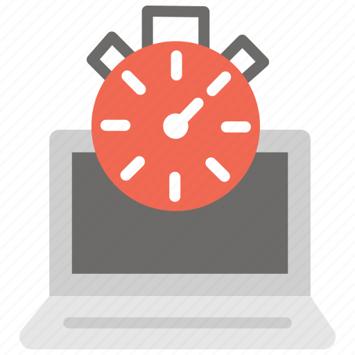 Laptop, loading, processing, time for sale, timer, wait icon - Download on Iconfinder