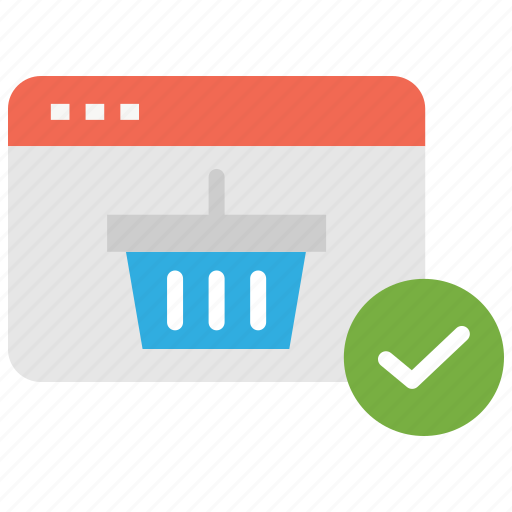 Cart, delivered, ecommerce, order, shopping, shopping basket, successful icon - Download on Iconfinder