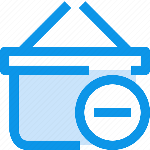 Basket, market, remove, shop, shopping, store icon - Download on Iconfinder