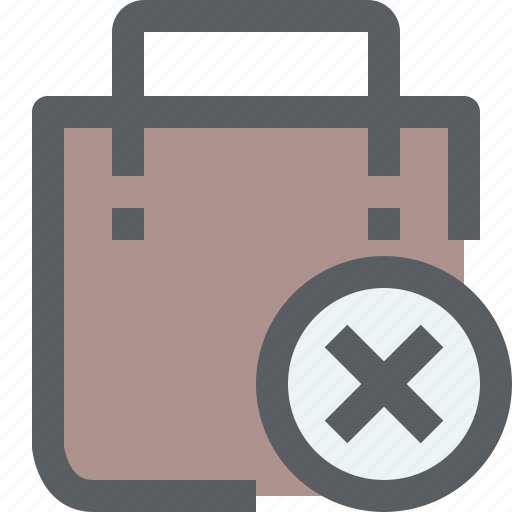 Bag, market, remove, shop, shopping, store icon - Download on Iconfinder
