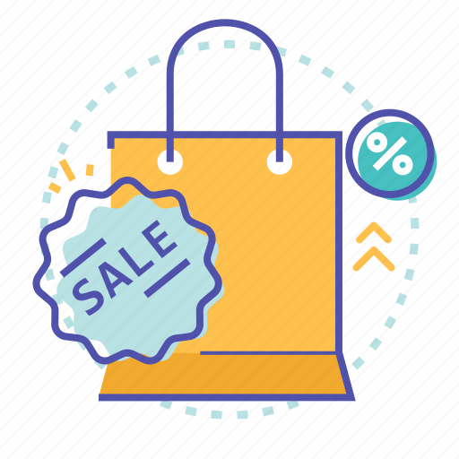 Bag, discount, e-commerce, offer, sale, shopping, shopping bag icon - Download on Iconfinder