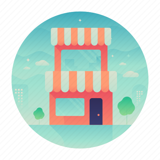 Building, location, shop, store icon - Download on Iconfinder