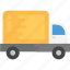 delivery van, distribution, logistic transport, shipping, shipping van 