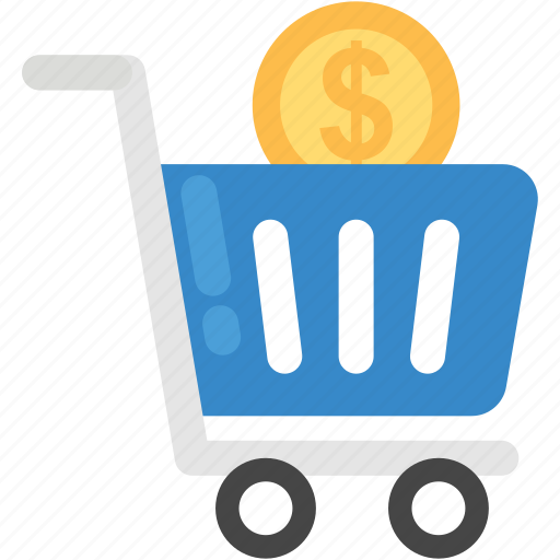 Cash, dollar, money, payment, shopping cart icon - Download on Iconfinder