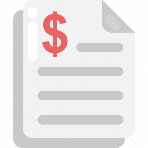 Bank statement, bill, cash receipt, invoice, shopping receipt icon - Download on Iconfinder