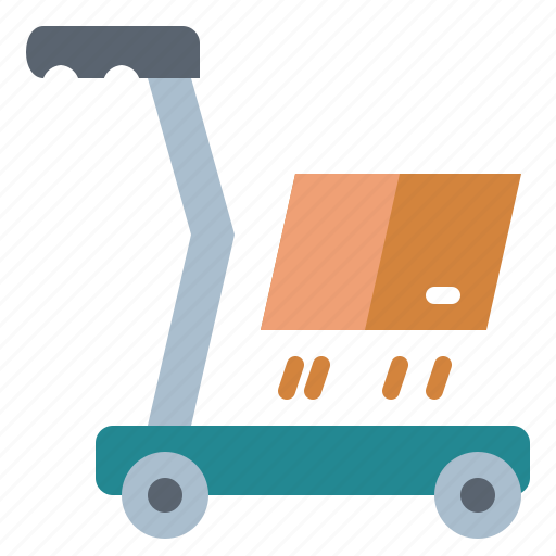 Cart, delivery, heavy, trolley icon - Download on Iconfinder
