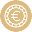coin, currency, euro, money, payment, shopping