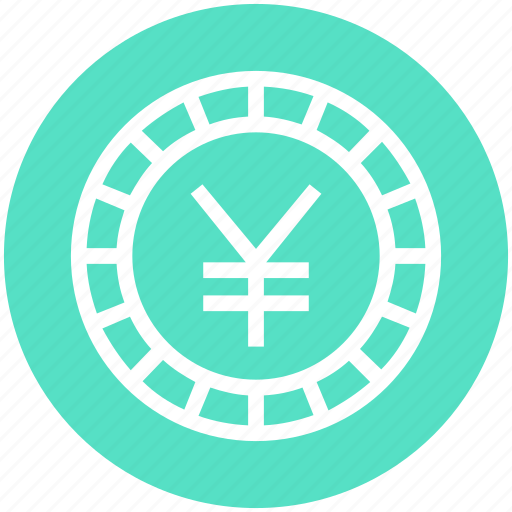 Coin, currency, money, payment, shopping, yen icon - Download on Iconfinder