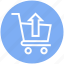 buy, cart, in arrow, product, shopping, shopping cart, trolley 