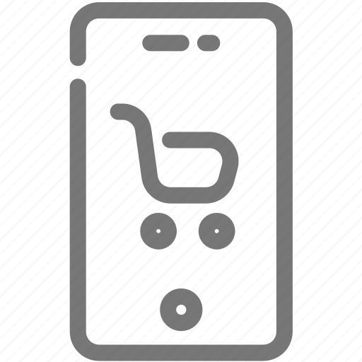 Cart, ecommerce, internet, mobile, trolley icon - Download on Iconfinder