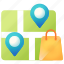 direction, ecommerce, location, map, shopping 