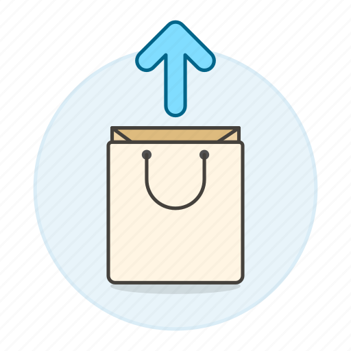Bag, bags, discharge, remove, shopping, unload icon - Download on Iconfinder