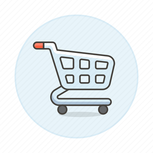 Cart, carts, department, empty, market, shopping, store icon - Download on Iconfinder