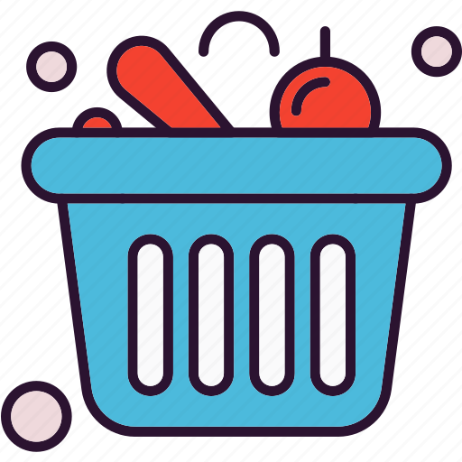 Bakset, fruit, shop, shopping icon - Download on Iconfinder