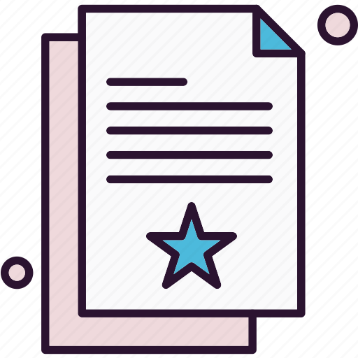 Document, file, shopping, star icon - Download on Iconfinder
