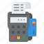 card, machine, payment, swipe 