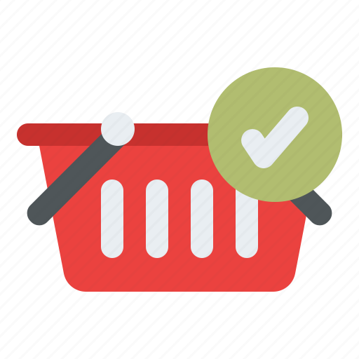 Cart, completed, notification, shopping icon - Download on Iconfinder