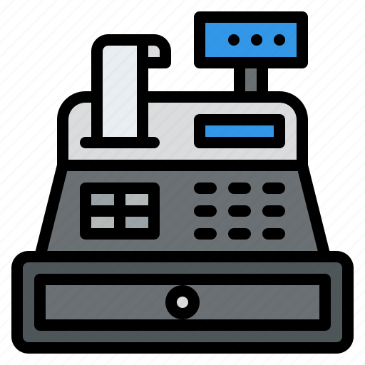 Cash, money, payment, register icon - Download on Iconfinder