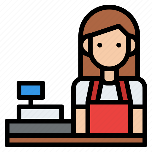 Cashier, payment, sell, store icon - Download on Iconfinder