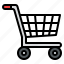 cart, commerce, online, shopping 