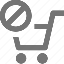 block, cart, shopping, stop, basket, buy, ecommerce, store 