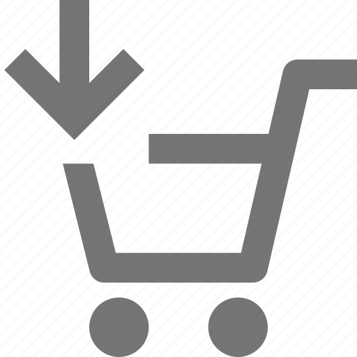 Cart, download, shopping, arrow, basket, buy, ecommerce icon - Download on Iconfinder