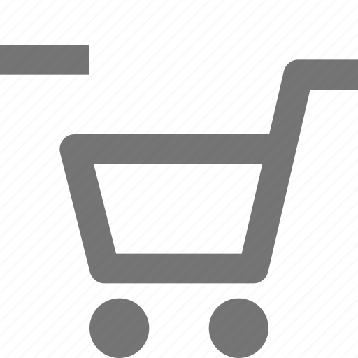 Cart, shopping, minimize, minus, basket, buy, ecommerce icon - Download on Iconfinder