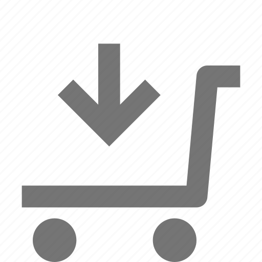 Download, shopping, trolley, arrow, basket, buy, ecommerce icon - Download on Iconfinder
