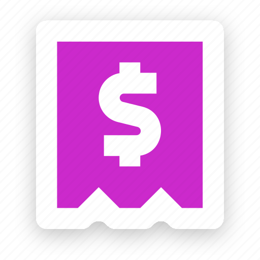 Receipt, dollars, invoice, currency icon - Download on Iconfinder