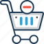 delete cart, ecommerce, remove cart, shopping cart 