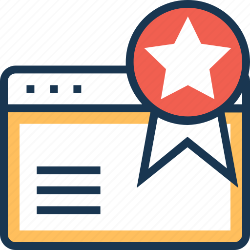 Bookmark, favorite, internet, star, web icon - Download on Iconfinder