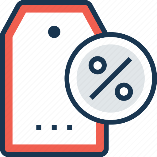 Discount, discount tag, percentage, sale voucher, tag icon - Download on Iconfinder