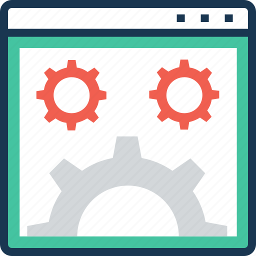 Cog, web options, web page, web preferences, web setting icon - Download on Iconfinder